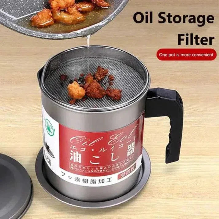 Cooking Oil Filter Separator Pot (1.4L)