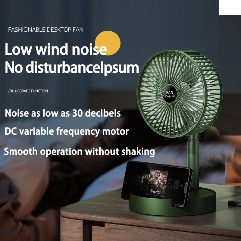 Non-Rechargeable Telesopic Electric Fan