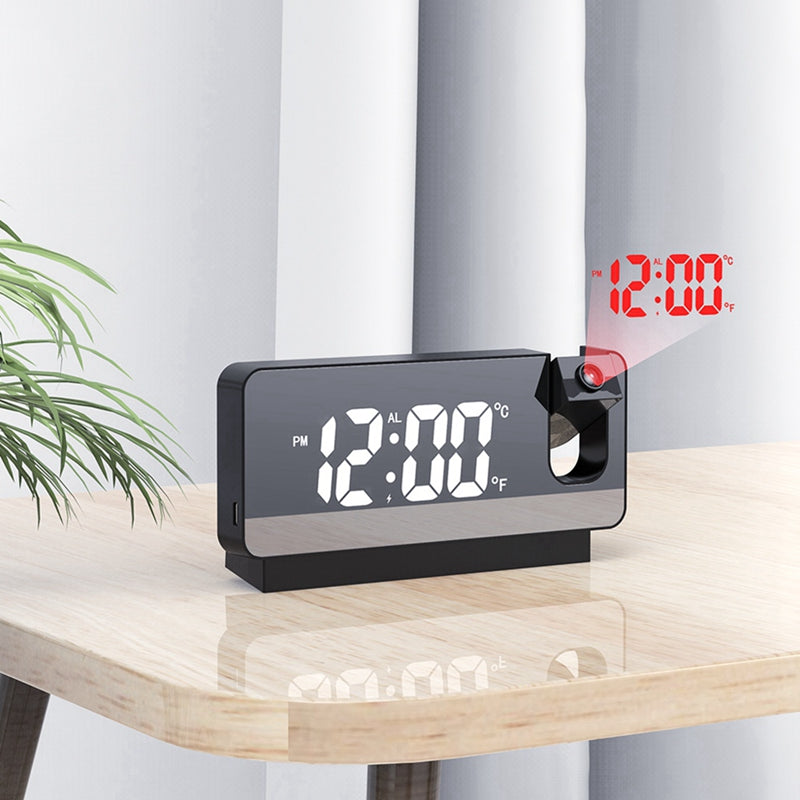 LED Digital Projection Alarm Clock Electronic Alarm Clock ⏰