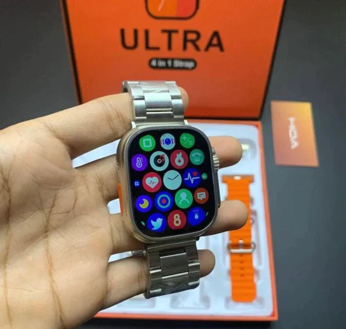 SMART WATCH ULTRA With 7 Different STRAP